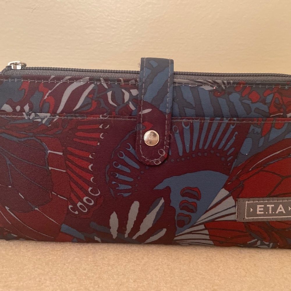 Floral wallet